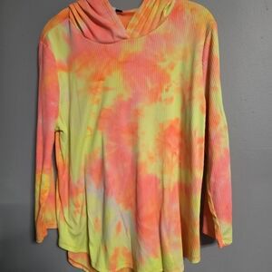 Discreet Colorful Tie-Dye Hoodie